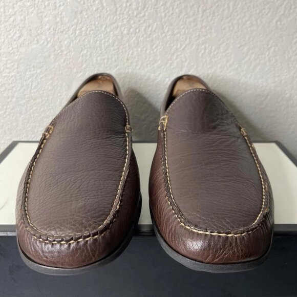 Sebago Men\'s Loafer Brown Leather Casual Slip On Shoes Size 13 US/12.5 UK main image 8